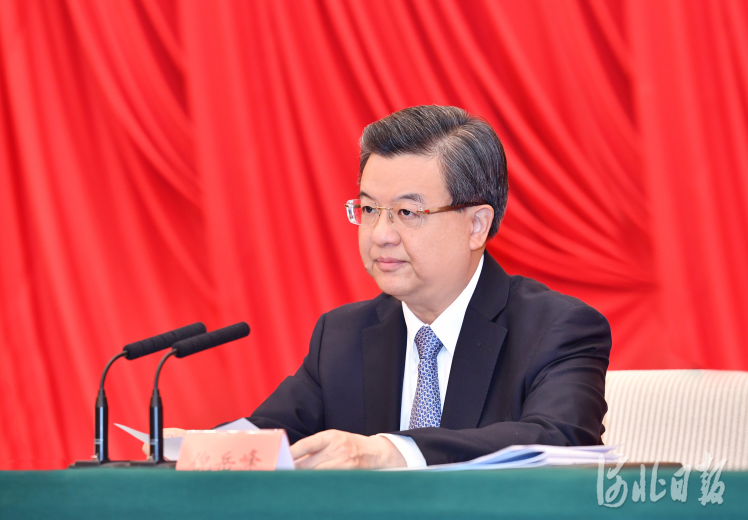 河北省委十届二次全会在石家庄召开