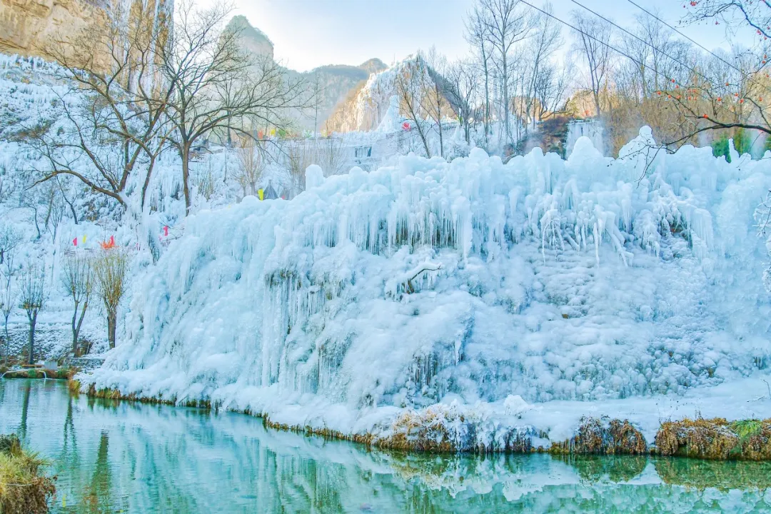 冬游平山丨领略平山沕沕水的冰雪奇缘