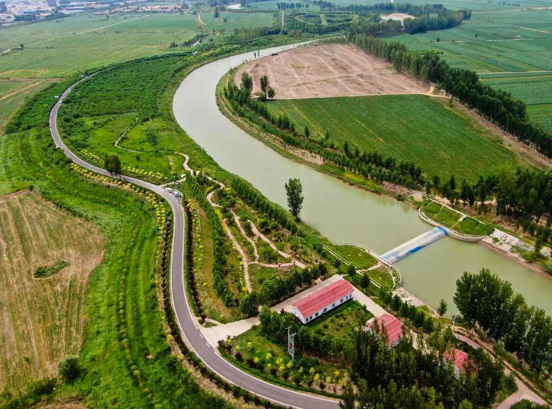 河北沧州：大运河堤顶路串起好景好生活