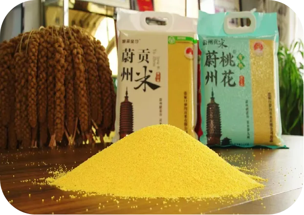 “蔚州贡米人”拓宽增收路