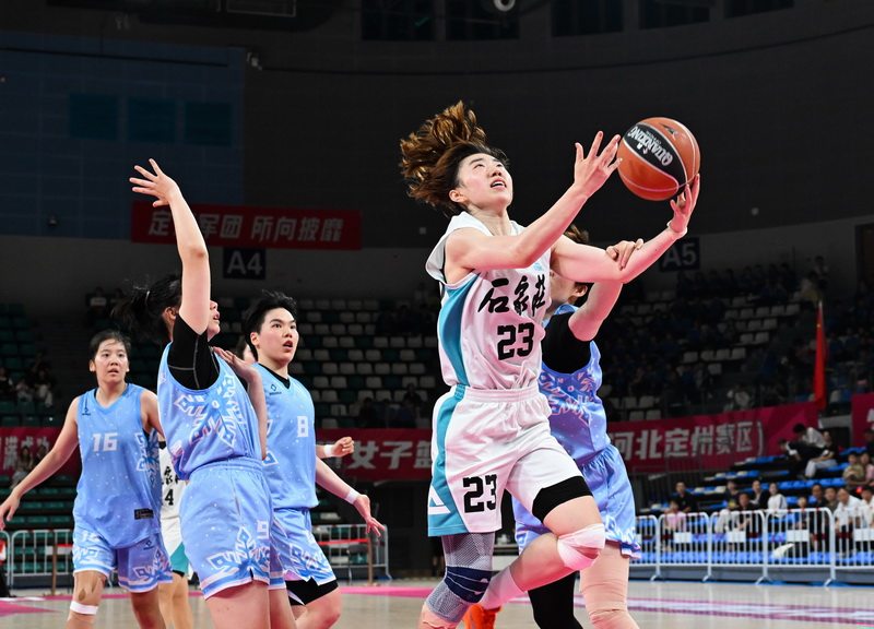 全国女篮锦标赛在定州开赛