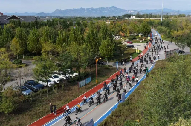 内丘县“太行村骑”自行车赛周赛火热开赛