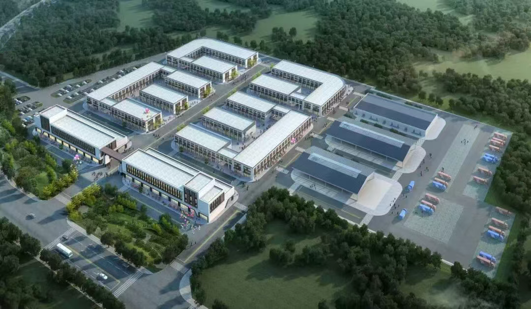 石家庄市行唐县龙州商贸物流园项目深秋冲刺忙——打造“家门口”富民强链新引擎