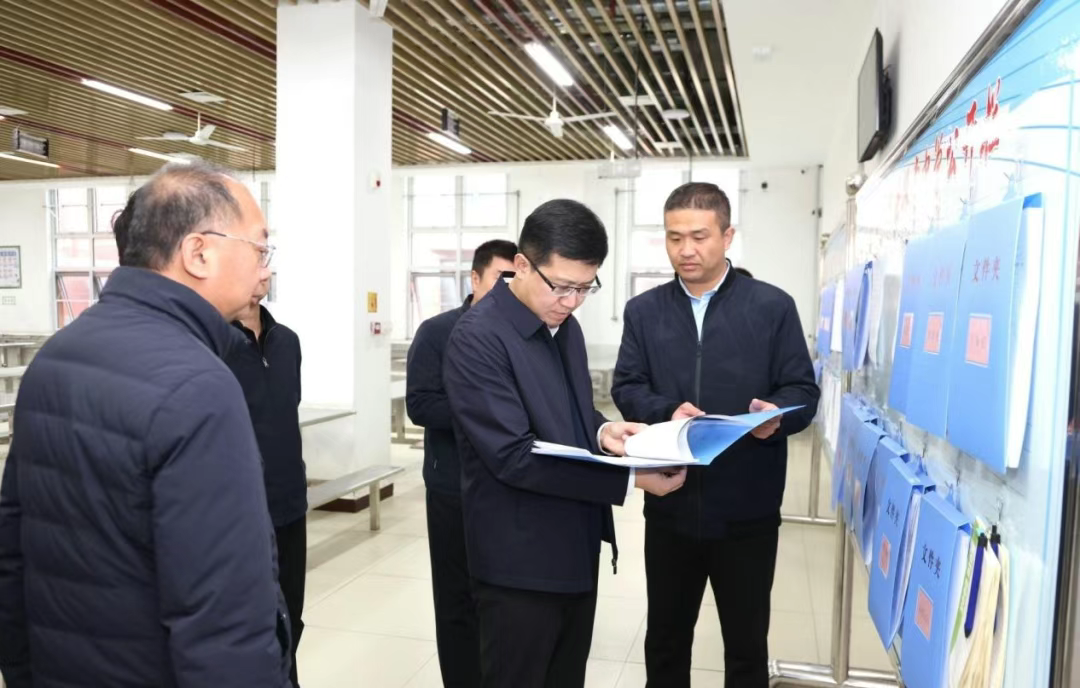 新河县委书记韩非督导调研“校园餐”管理突出问题专项整治工作